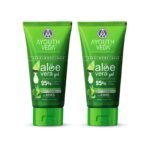 Ayouthveda Aloe Vera Gel | Multi Purpose Gel For Face, Body & Hair | Non-Greasy Hydrating formula With Neem, Tulsi & Cucumber Essence | Calms Sunburn & Promotes Even Skin Tone (Pack Of 2-150gm each) - Fast UK Delivery