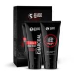 Beardo Charcoal Facewash, 50ml & Peel Off Mask, 50g| For Deep Pore Cleaning and Removes Dirt | Face Mask for Glowing Skin | Gift Hamper for Men | Valentines day gift for husband | Gift for boyfriend | Gift for Men - Fast UK Delivery