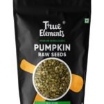 True Elements Pumpkin Seeds 500g - AAA Grade Seeds for Eating | Protein Rich Seeds | Healthy Diet Snacks | Rich in Protein - Fast UK Delivery