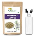 Grenera Natural Rosemary leaves for Hair growth 200 grams | 100% Natural, Preservative free | Dried rosemary leaves | Suitable for Rosemary water and Rosemary oil preparation | Suitable for cooking | Premium Grade Rosemary for Seasoning | Mood and Stress Relief - Fast UK Delivery