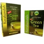 KORAKUNDAH Organic Green Tea 25 Dip Bags | KORAKUNDAH Organic Green Tea 100 g | Pack of 2 | Total 150 g | India's Finest Chamraj Nilgiri Tea - Fast UK Delivery