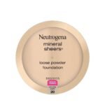Neutrogena Mineral Sheers Loose Powder Light Coverage Foundation For Sensitive Skin 20, Natural Ivory 20.19 Oz., Pack Of 1 - Fast UK Delivery
