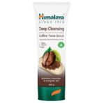 Himalaya Deep Cleasing Coffee Face Scrub | Organically sourced Arabica Coffee | 100% Natural Exfoliants | Exfoliates blackheads & impurities | Paraben free | 100g - Fast UK Delivery