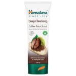 Himalaya Deep Cleasing Coffee Face Scrub | Organically sourced Arabica Coffee | 100% Natural Exfoliants | Exfoliates blackheads & impurities | Paraben free | 100g - Fast UK Delivery