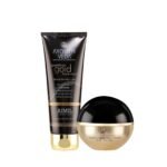 Ayouthveda Gold Facial Kit for Smoothes Fine Lines & Wrinkles, Skin Firmness, Early Signs of Ageing - Sparkling Gold Face Wash (100ml) | Gold Night Cream(50g) - Fast UK Delivery