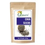 Grenera Chia Seeds 250 grams for Weight Loss, Diet Snack, Unroasted, Rich in Omega 3 - Fast UK Delivery