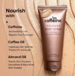 mCaffeine Shimmer Body Scrub With Coffee | For Smooth & Glowing Skin | for both men and women | exfoliating body scrub - 150gm - Fast UK Delivery - Image 6