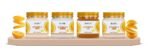 DR.RASHEL VITAMIN C PACK OF 4 (SCRUB, GEL, CREAM & FACEPACK) - Fast UK Delivery