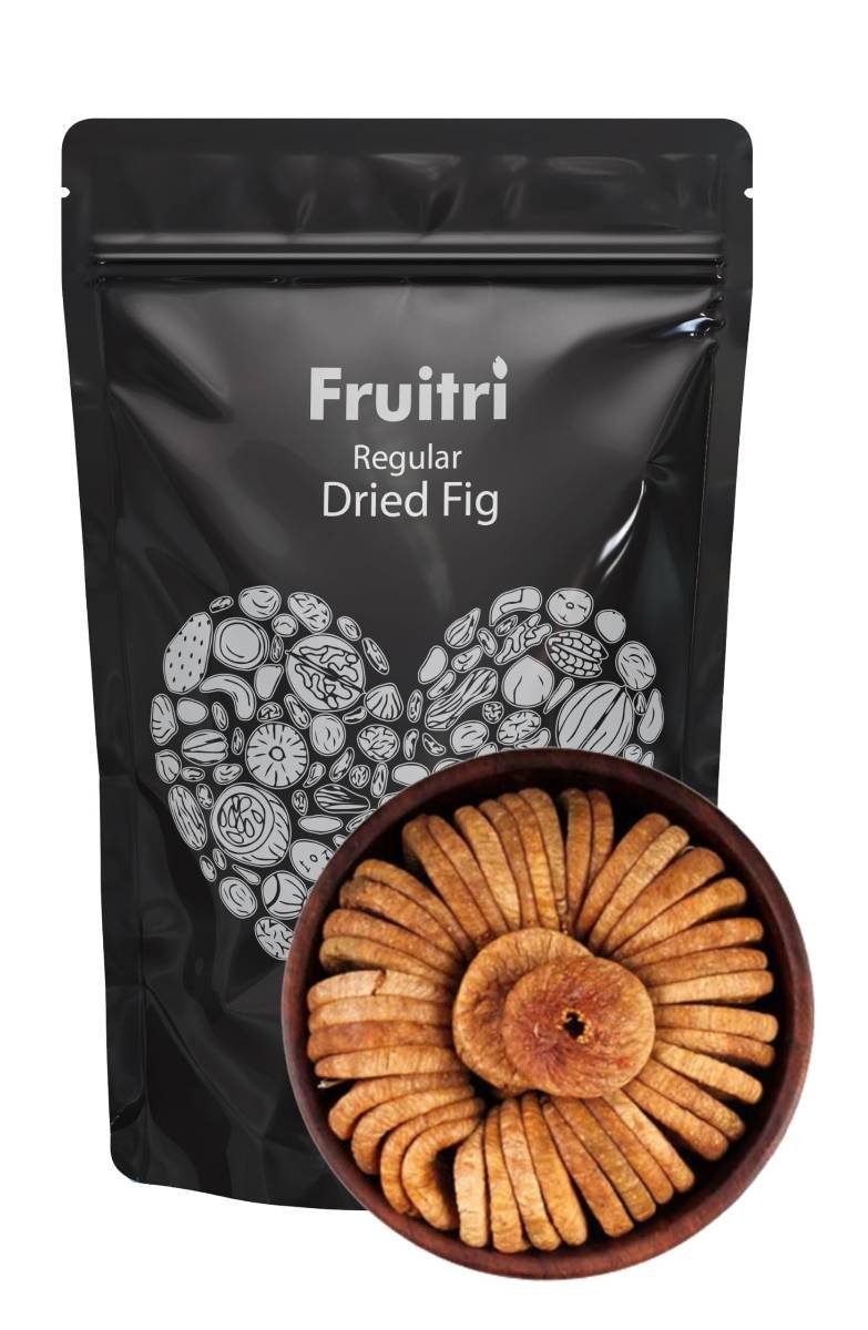 uk71iUrL12YeL-1-1.jpg Fruitri Regular Sun Dried Fig, Vacuumed Pack Afghani Anjeer, Medium Size, 400Gram - Fast UK Delivery - Image 1