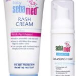 Sebamed Baby Rash Cream, 100ml & Sebamed Clear Face Foam, 50ml - Fast UK Delivery