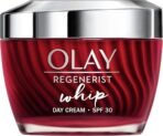 Olay Regenerist Whip Day Cream with SPF 30 for Women, 50 ml - Fast UK Delivery