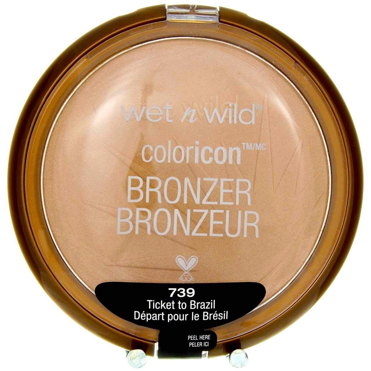 uk71k6OCzeODS-1-1.jpg Wet n Wild Coloricon Bronzer with SPF 15, TICKET TO BRAZIL 739 - Fast UK Delivery - Image 1