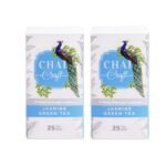 Chai Craft Jasmine Green Tea (50 Teabags) I For Calm Mind and Relaxation | Made with 100% Whole Leaf, Natural Jasmine Flowers & Natural Flavors I Pack of 25X2 boxes - Fast UK Delivery