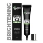 Beardo Brightening Under Eye Cream for Men | Dark Circle Remover for Men | Eyelift with Under Eye Mask | Eye Cream for Dark Circles Removal | Reduces Dark Circles, Wrinkles & Fine Lines | 20ml - Fast UK Delivery