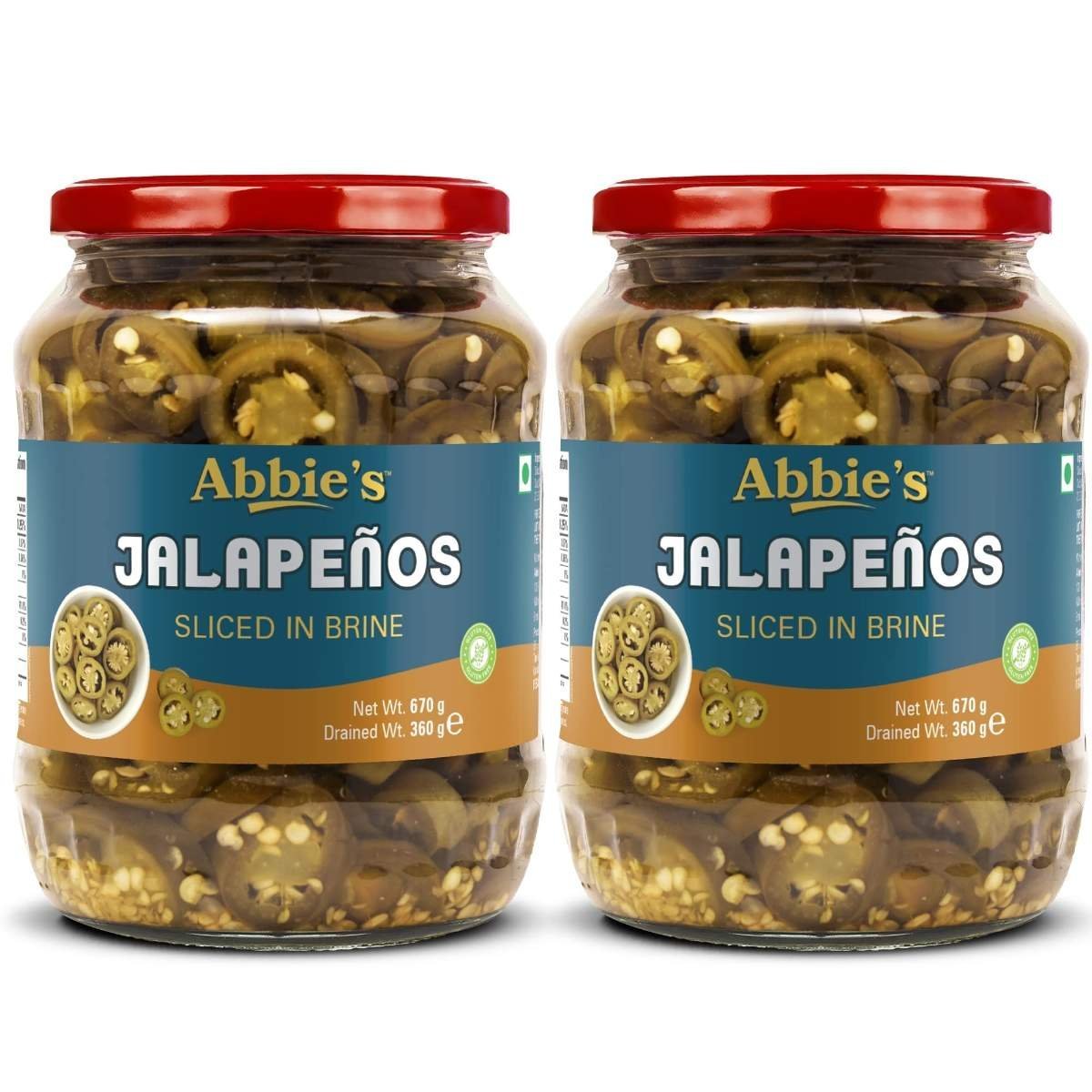 uk71kT0rB86zL-1-1.jpg Abbie's Jalapeno Slice in Brine 1340 g (670 g X 2 Units) - Fast UK Delivery - Image 1
