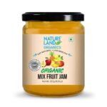 Natureland Organics Mix Fruit Jam 250 Gm - Healthy Organic Jams - Fast UK Delivery