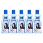 Parachute Advansed Jasmine, Non Sticky Coconut Hair Oil, For Shiny & Strong Hair, 90 ml (Pack of 5) - Fast UK Delivery