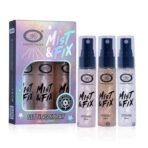 Fashion Colour MIST & FIX Setting Spray (30ML*3) | Setting Spray For Makeup Long Lasting | Mist Fix Shimmer | Illuminating & Hydrating Makeup Fixing Spray | Makeup Fixing Spray For Long-Lasting Makeup | Set of 3 - Fast UK Delivery