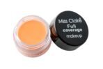 Miss Claire Cream Miss Claire Full Coverage Makeup + Concealer #12, Orange, 6 grams Natural finish Orange 6 g - Fast UK Delivery