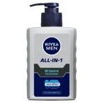 Nivea Men Face Wash, Oil Control For 12Hr Oil Control With 10X Vitamin C Effect, 150 ml - Fast UK Delivery