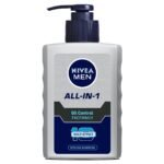 Nivea Men Face Wash, Oil Control For 12Hr Oil Control With 10X Vitamin C Effect, 150 ml - Fast UK Delivery