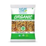 Natureland Organics Panchrangi Dal/Mix Dal 1 Kg - Organic Healthy Pulses - Fast UK Delivery