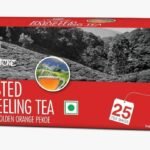 GOODRICKE Roasted Darjeeling Tea Bags - 25 TeaBags (Pack of 1) | 100% Pure & Original Long Leaf Chai | Flavoury Golden Orange Pekoe | Premium Black Tea with Rich Taste & Flavor - Fast UK Delivery