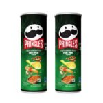 Kellogg's Pringles Peri Peri Jar, 107 Gram (Pack Of 2) - Salted - Fast UK Delivery