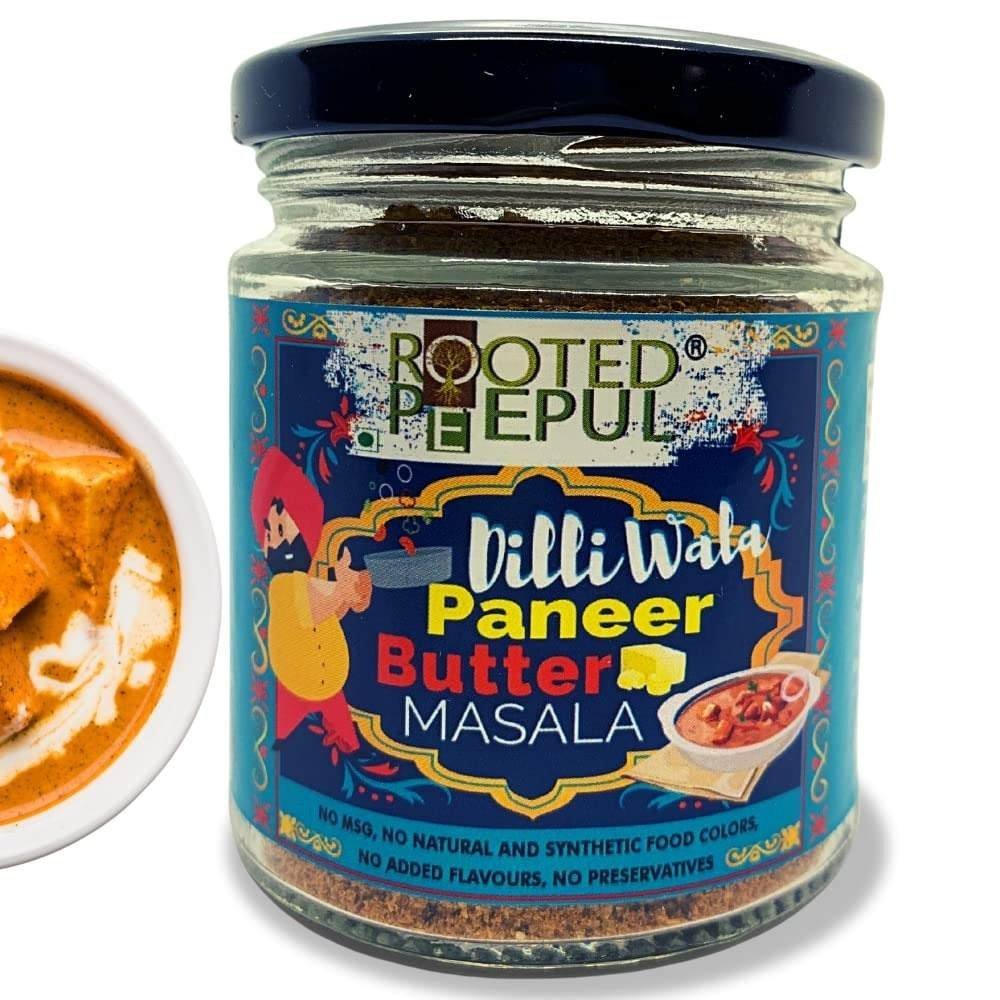 uk71m-5lWZn9L-1-1.jpg Rooted Peepul Dilliwala Paneer Butter Masala| 28 Spice Blend| 75gms - Fast UK Delivery - Image 1