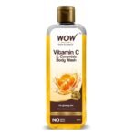 WOW Skin Science Vitamin C & Ceramide Body Wash | Refreshes Dull Skin | Restores Glow | Hydrates and Softens Skin | Improves Skin Texture | Long lasting Fragrance | 250ml - Fast UK Delivery
