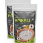 Organo Nutri 24Hr. Fermented Kodo Millet Ambali Powder,2 Packs Of 150G Each,Probiotic Overnight Ambali,Non-Gmo,Gluten Free&Vegan - Fast UK Delivery