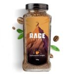 Rage Coffee Butterscotch Delight Flavour - Premium Arabica Instant Coffee (Make Delicious Hot/Cold Coffee) (Butterscotch Delight,) (Butterscotch Delight, 100g) - Fast UK Delivery