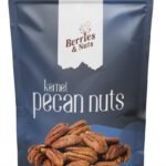 Berries And Nuts Premium American Pecan Nuts 600 Grams | Crunchy Nuts, Rich in Protein & Fibre, Pecans | 3 Pack of 200 Grams - Fast UK Delivery