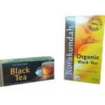 KORAKUNDAH Black Tea 25 Dip Tea Bags | KORAKUNDAH Organic Black Tea 250 g | Pack of 2 | Total 300 g | India's Finest Chamraj Nilgiri Tea - Fast UK Delivery