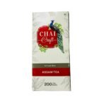 Chai Craft Assam Black Tea 200 Double Chambered Staple Free Tea Bags (Without Envelope) - Fast UK Delivery