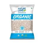 Natureland Organics Urad Dal/Split Washed Pouch, 1 kg - Fast UK Delivery