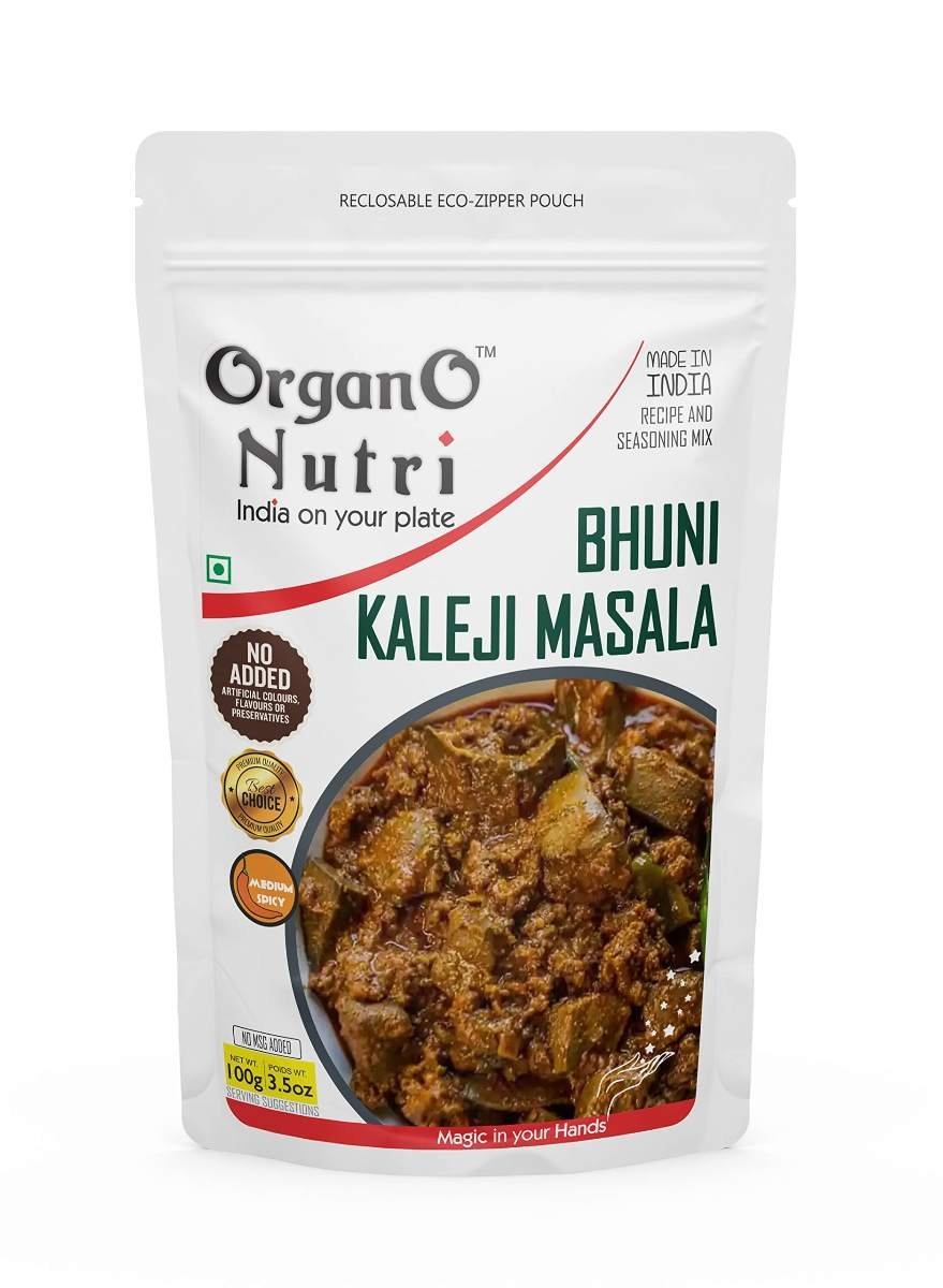 uk71n-z1fVITL-1.jpg Organo Nutri Bhuni Kaleji Masala|100G|Reclosable Eco-Zipper Pouch - Fast UK Delivery - Image 1