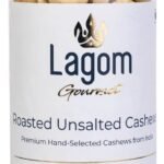 Lagom Gourmet Roasted Unsalted Cashew Nuts 500G,No Salt,Dry Roasted,No Oil Used,Roasted To Perfection,No Preservatives,No Artificial Flavors,Gluten Free,Vegan,Plant Based,Non Gmo,Nuts Dry Fruits - Fast UK Delivery