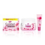 Dabur Gulabari Moisturizing Cold Cream 100gm + Gualabari Lip Balm 8gm | With Goodness of Natural Rose Oil & Vitamin E | Intense Hydration and Deep Moisturization | For Smooth & Soft skin | All Skin types - Fast UK Delivery