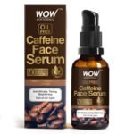 WOW Skin Science Caffeine Face Serum - Quick Absorbing - OIL FREE - Anti-Aging, Anti-Wrinkles; Refresh, Revive & Restore Skin - No Parabens, Silicones, Mineral Oil - 30mL - Fast UK Delivery
