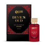 Beardo Devil's Oud Perfume for men 80ml | Leathery, Oud scent with Agarwood, Black Pepper, Musk & Cedarwood | Long Lasting Premium Mens Perfume | Best Date Night Eau de parfum for Men | Valentines gift for men | Gift for Men - Fast UK Delivery