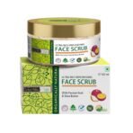 INDUS VALLEY Ultra Rich Replenishing Shea Butter Fruit Face Scrub - (50ml) - Fast UK Delivery