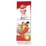 Dabur Lal Tail : Ayurvedic Baby Massage Oil 500ml|Clinically Tested 2x Faster Physical Growth for Stronger Bones and Muscles - Fast UK Delivery