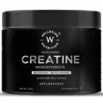 Wellbeing Nutrition 100% Pure Micronised Creatine Powder Monohydrate Unflavoured |100g, 33 servings | Tested for Purity | For Muscle Strength & Recovery, Muscle Growth & Cognition | For Men & Women