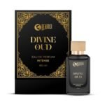 Beardo Divine Oud Perfume for men, 80ml | Oriental scent with Saffron, Nutmeg,Patchouli & Agarwood | Long Lasting Premium Mens Perfume | Best Day time Eau de parfum for Men | Valentines gift for men | Gift for Men - Fast UK Delivery