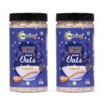 Nutriorg Organic Instant Oats 800g (Pack of 2 x 400 gm) - Fast UK Delivery