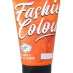 FASHION COLOUR Vitamin C Face Scrub | Enriched With Lemon & Orange | Gentle Exfoliation & Daily Removal Of Dead Skin | All-Natural, Non-Toxic | All Skin Types | 130gm - Fast UK Delivery