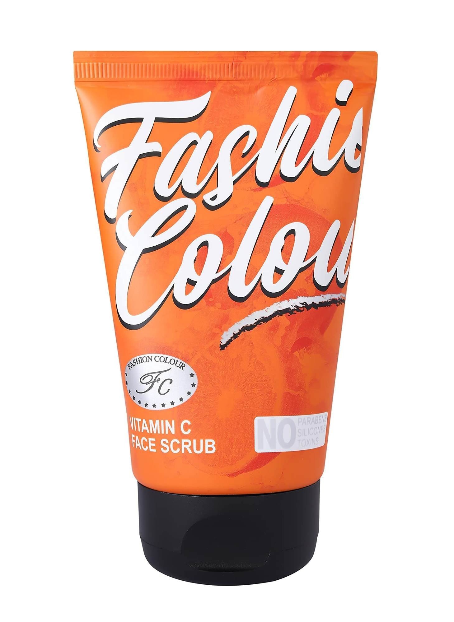 uk71pMDVCiIPL-1-1.jpg FASHION COLOUR Vitamin C Face Scrub | Enriched With Lemon & Orange | Gentle Exfoliation & Daily Removal Of Dead Skin | All-Natural, Non-Toxic | All Skin Types | 130gm - Fast UK Delivery - Image 1