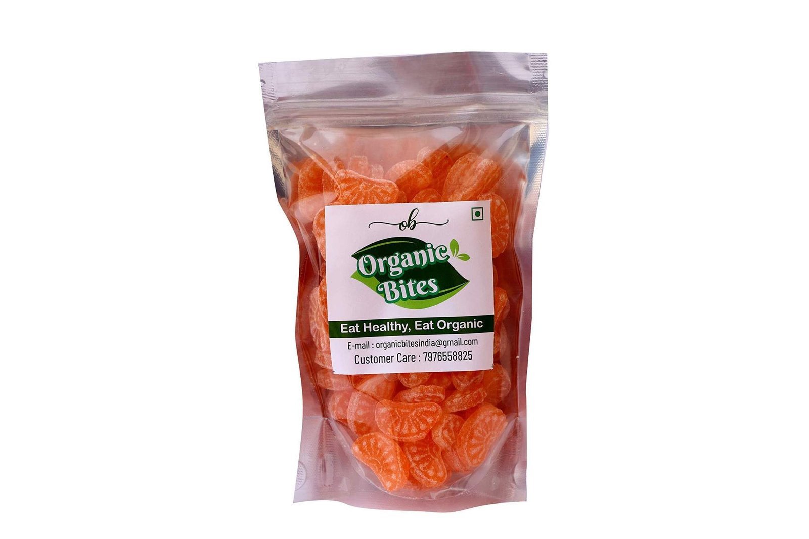 uk71q9GFq4YzL-1-1.jpg Organic Bites Orange Candy (400) - Fast UK Delivery - Image 1
