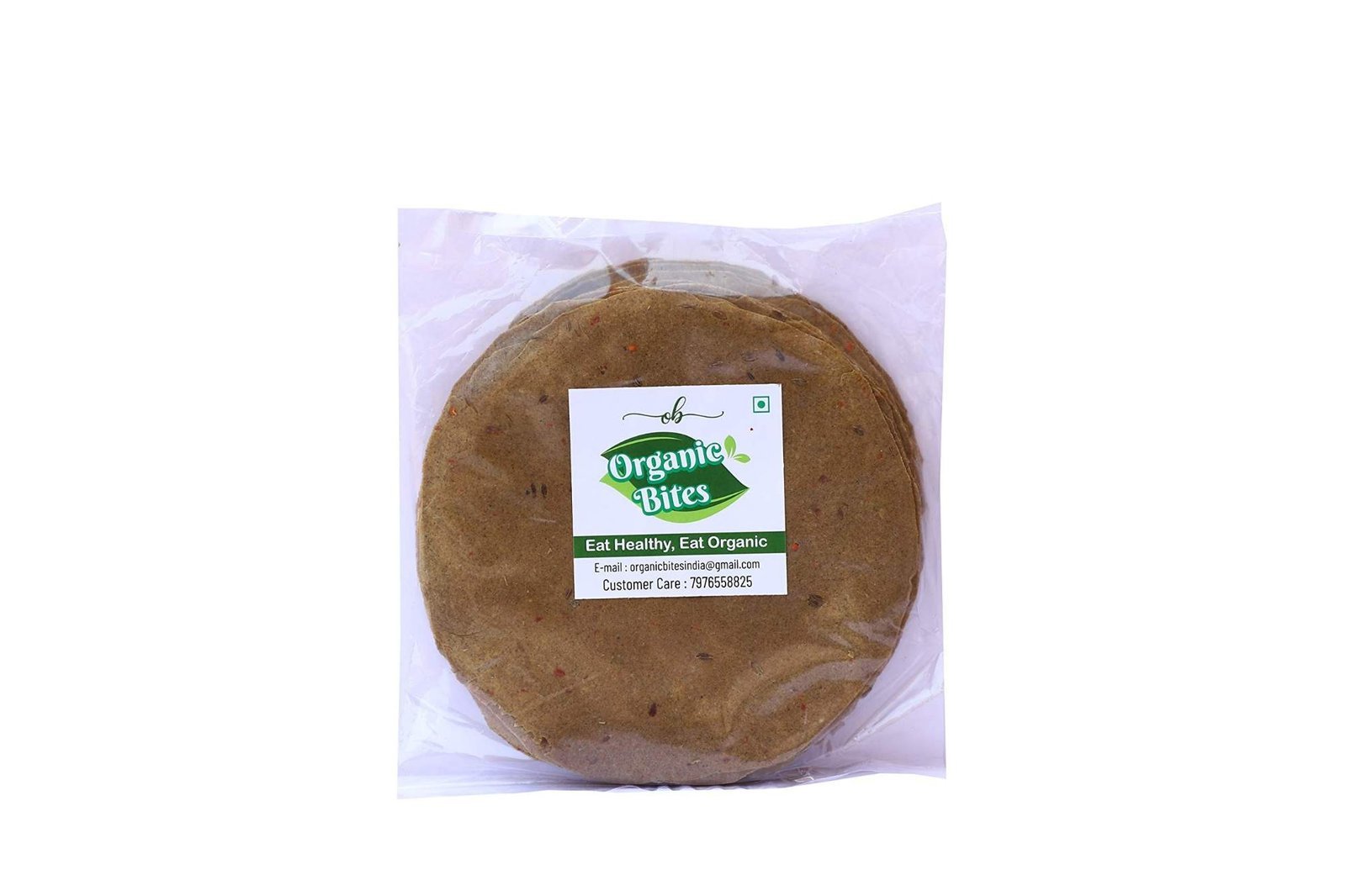 uk71qCSxLV9L-1.jpg Organic Bites Moong Dal Korma Papad (Kala Papad) (1000) - Fast UK Delivery - Image 1